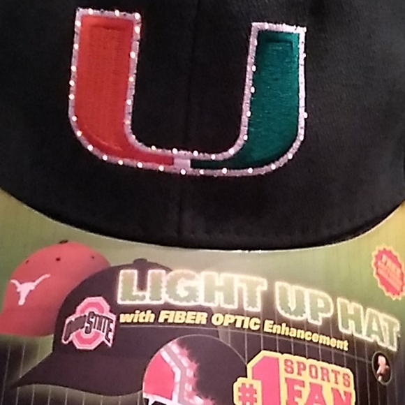 Miami Lights Up!! Hurricanes hat - Picture 4 of 9